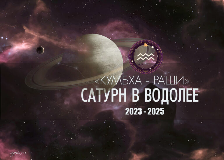 Сатурн в Водолее 2023−2025. Шани в «Кумбха-раши»