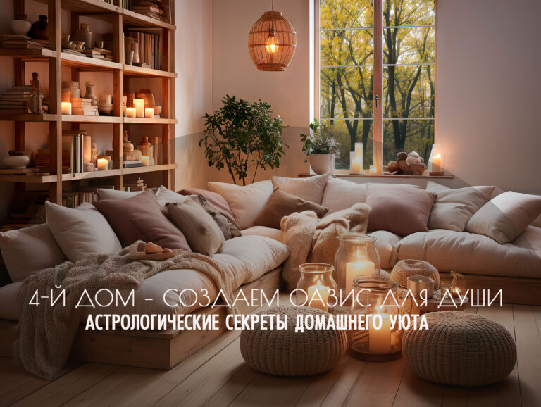 4-й дом — создаем оазис для души: астрологические секреты домашнего уюта и полноценного расслабления