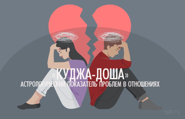 Астрологическая причина проблем в отношения — «Куджа доша». Особенное расположение Марса в натальной карте
